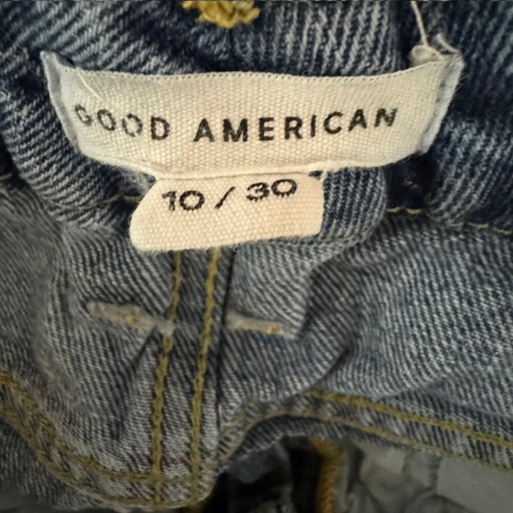 Good American Good Boy Jeans Size 10 - Picture 6 of 6